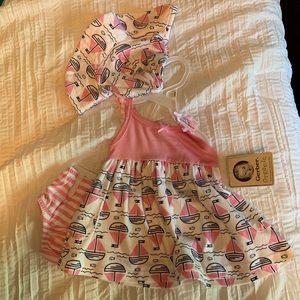 3 piece sailboat dress